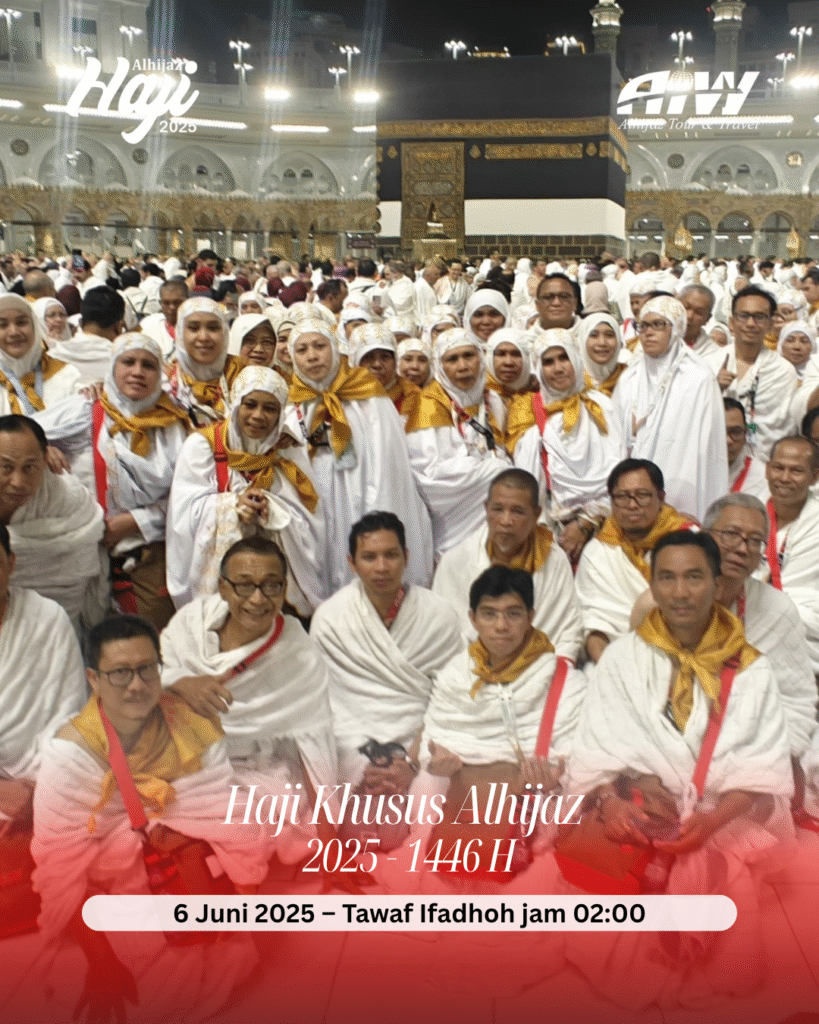 Tawaf Ifadah haji khusus Alhijaz 2025