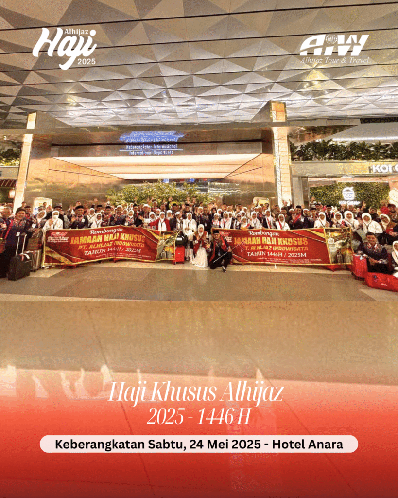 Keberangkatan Jamaah Haji Khusus Alhijaz 2025