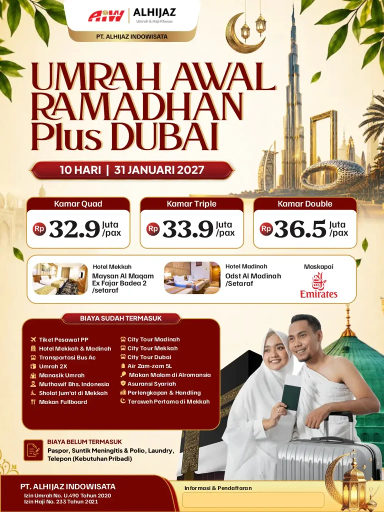 harga paket umroh ramadhan